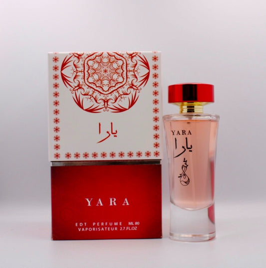 Yara Eau De Toilette (80ml) – A Passionate Symphony of Sweet Florals & Velvet Warmth