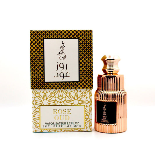 Rose Oud Eau De Toilette (110ml) – A Timeless Fusion of Floral Elegance & Arabian Mystery