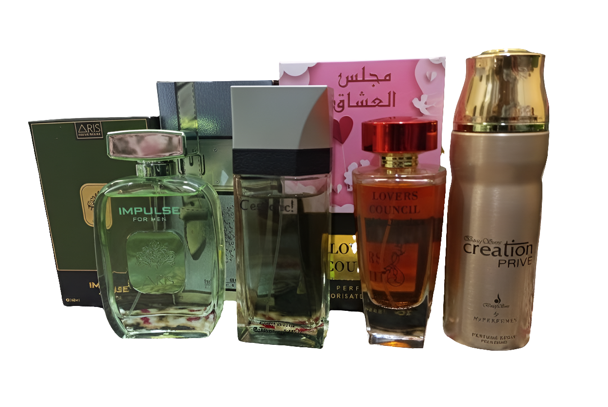 Signature Essence – 4-Piece Luxury Perfume Collection