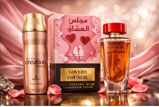 Lovers Council & Creation Privé Perfume Set – Elegant Fragrance Collection