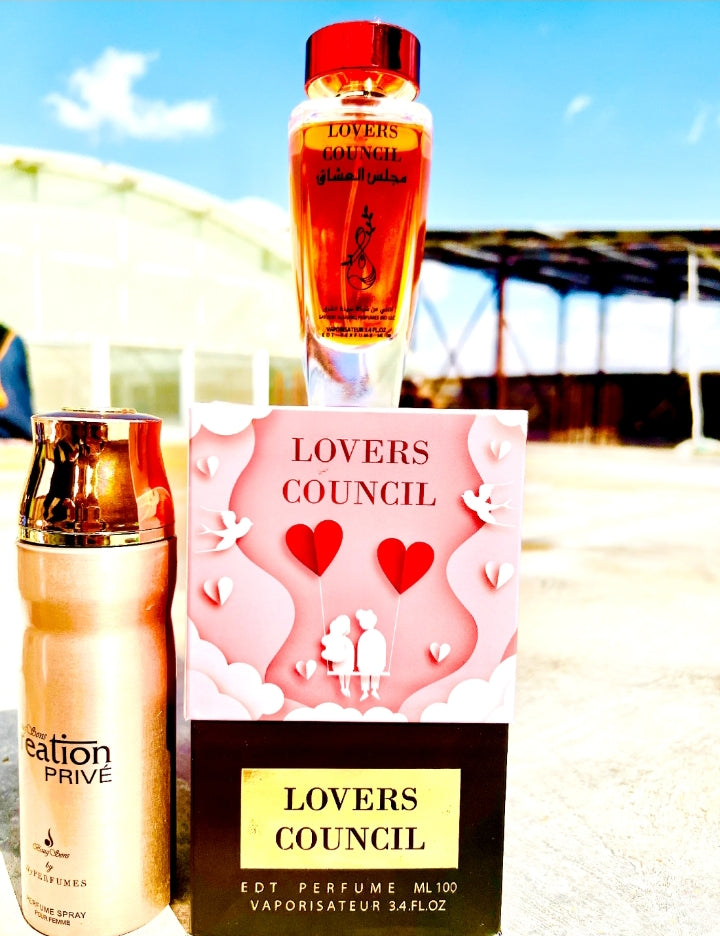 Lovers Council & Creation Privé Perfume Set – Elegant Fragrance Collection